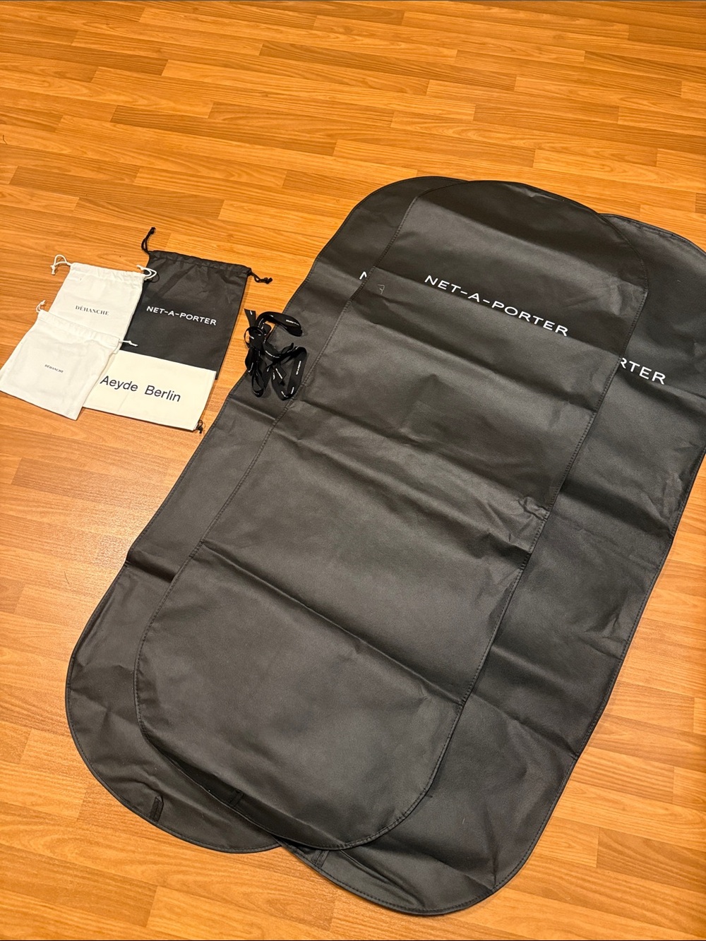 Net-A-Porter Black Garment Travel Bag